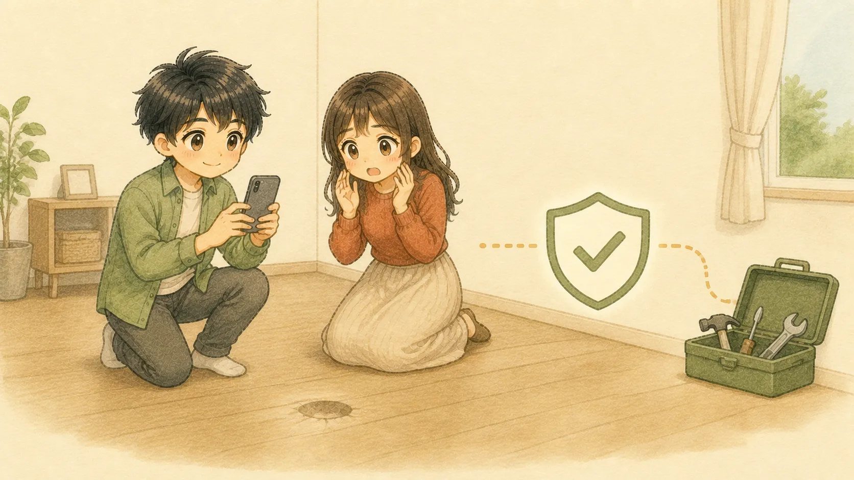 賃貸の傷に火災保険は使える？｜借家人賠償・修理費用の確認方法