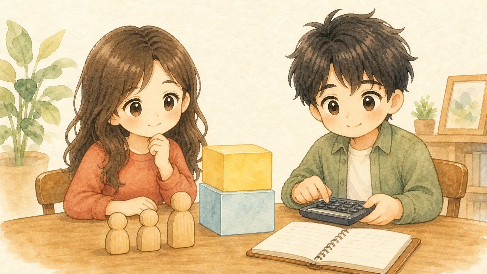 夫婦で障害年金のモデル金額を計算するKとU