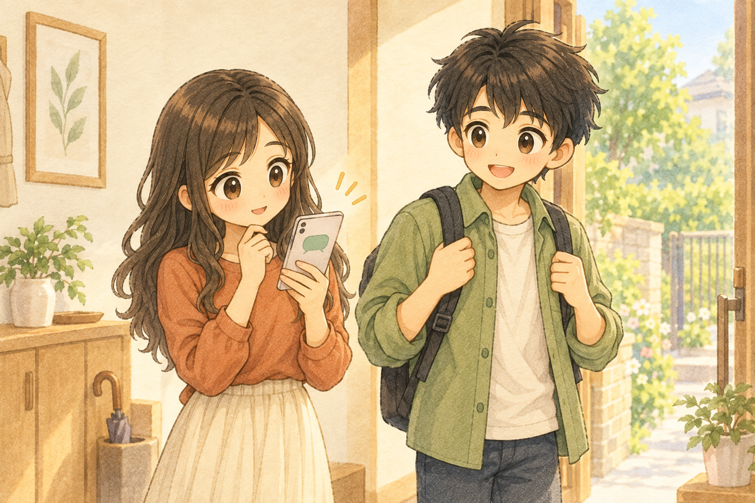 格安SIMへの乗り換え後もいつもの連絡を続けるKとU